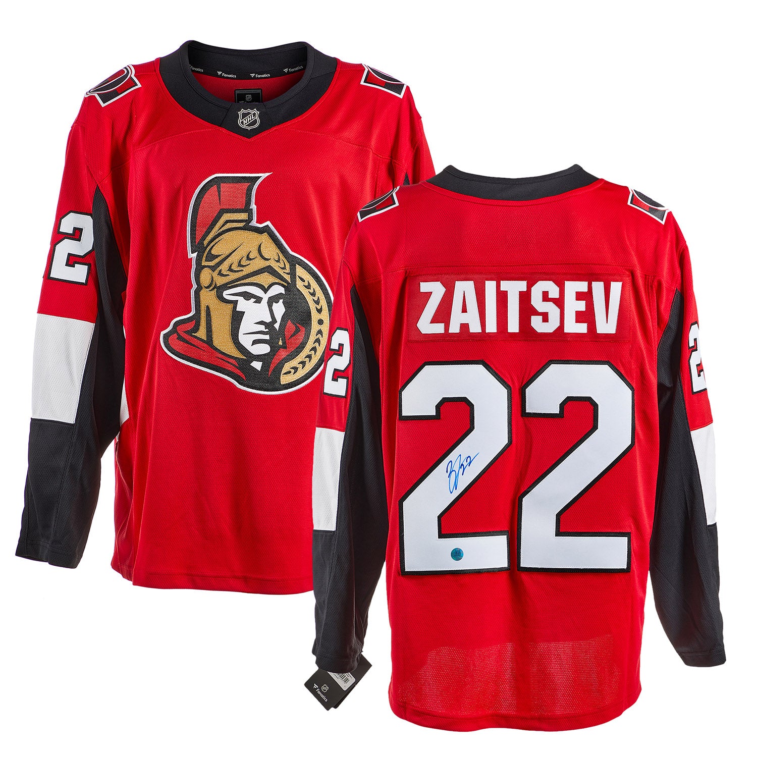 Nikita Zaitsev Ottawa Senators Autographed Fanatics Jersey