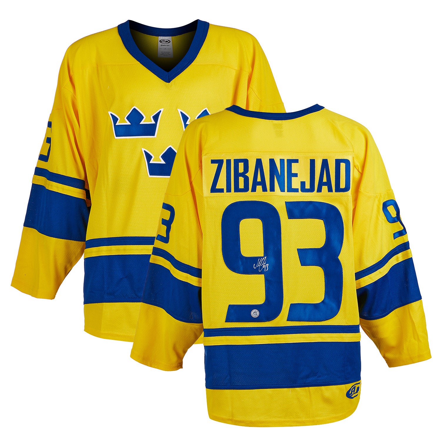 Mika Zibanejad Team Sweden Autographed Hockey Jersey