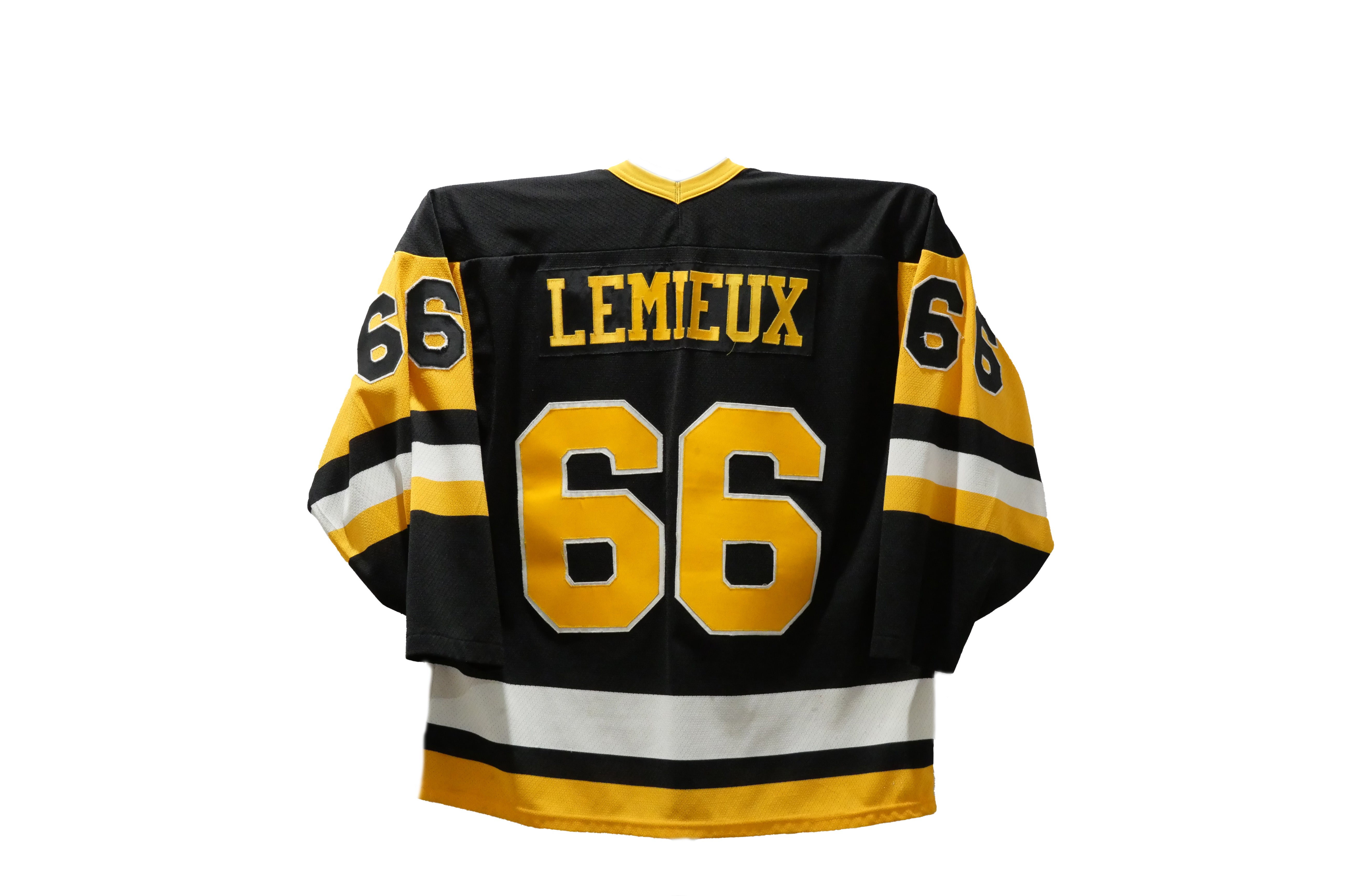 Mario Lemiuex Authentic Autographed Pittsburgh Penguins Home Jersey