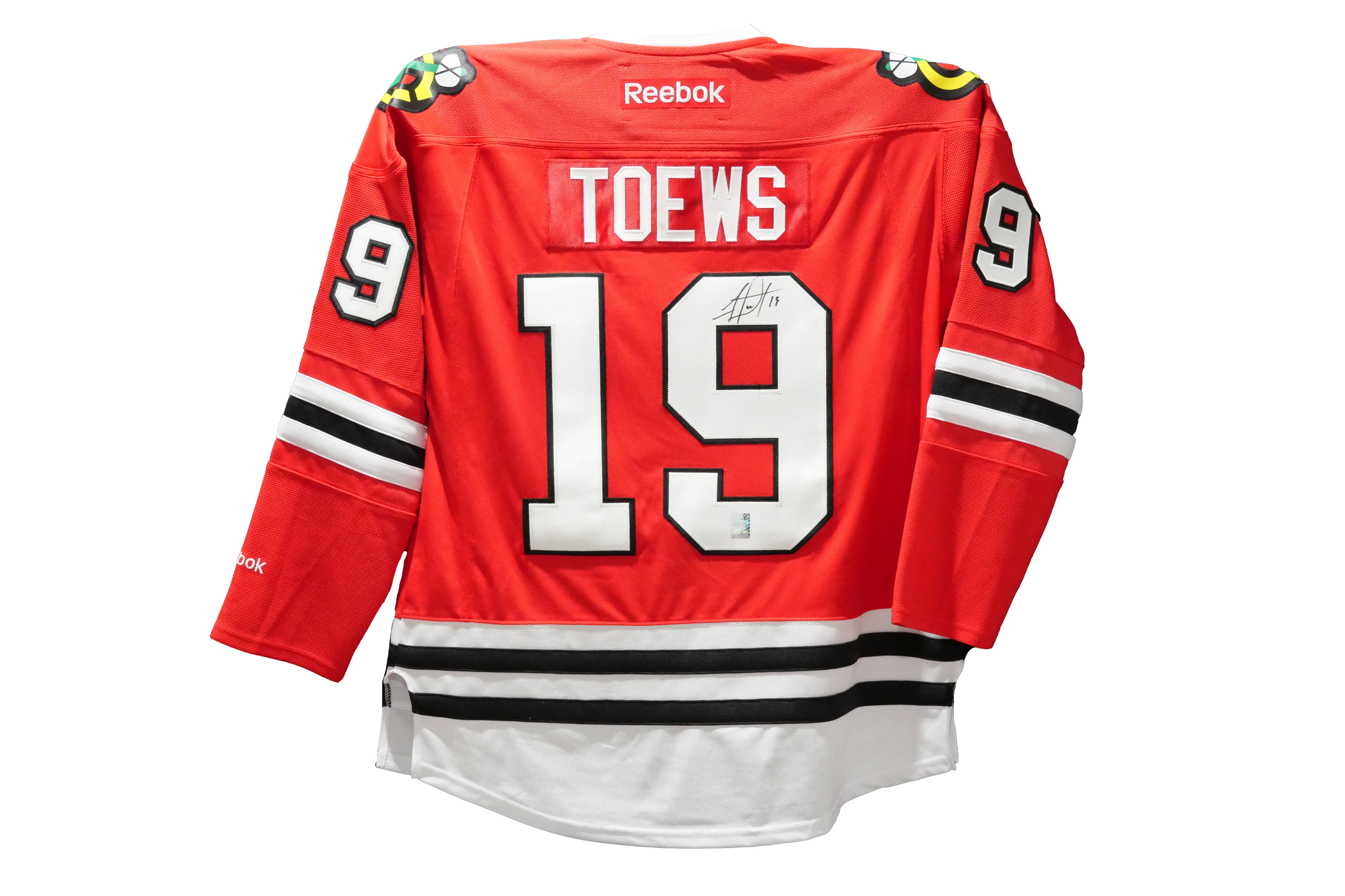 Jonathan Toews Authentic Autographed Chicago Blackhawks Home Jersey