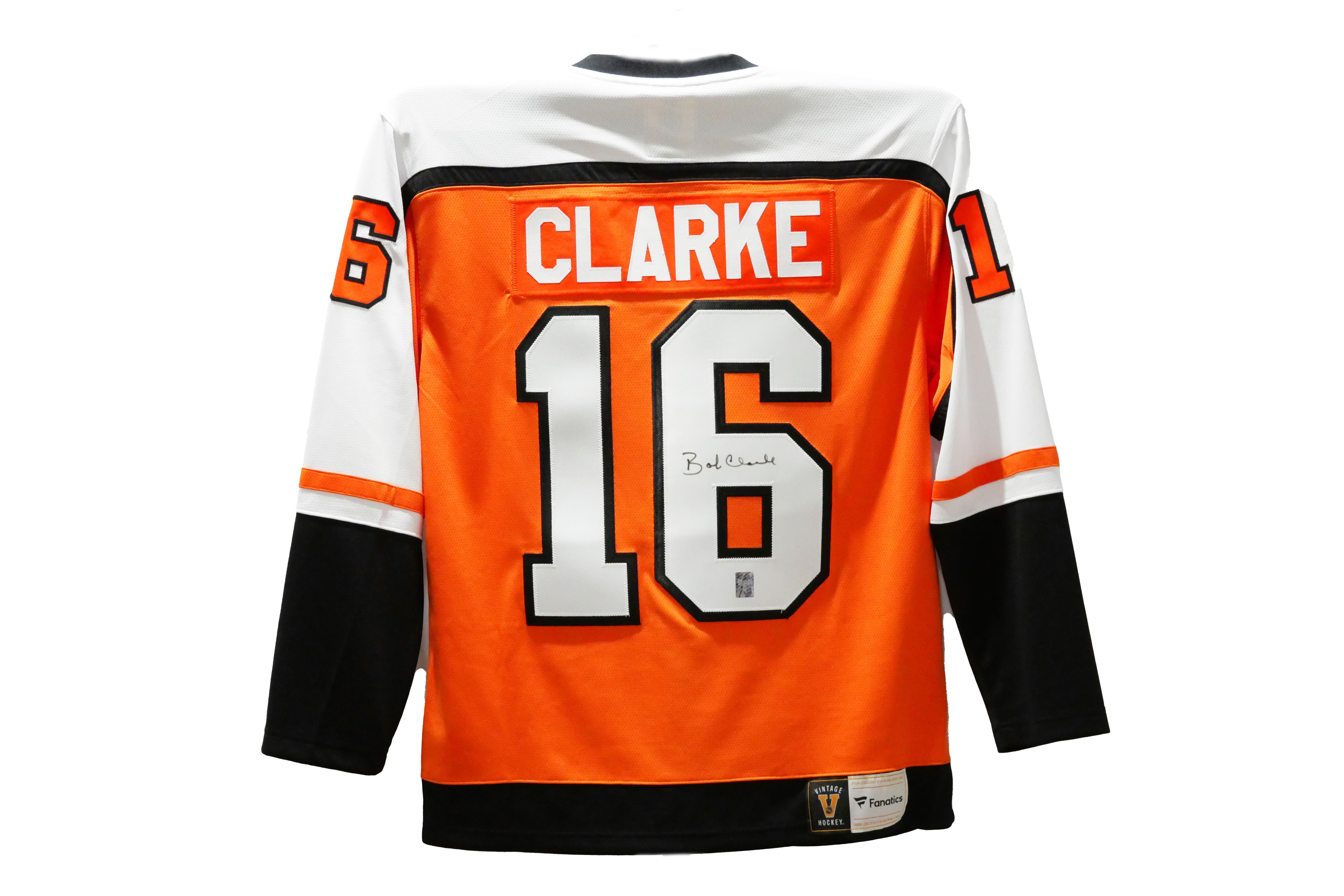 Bobby Clarke Authentic Autographed Philadelphia Flyers Home Jersey