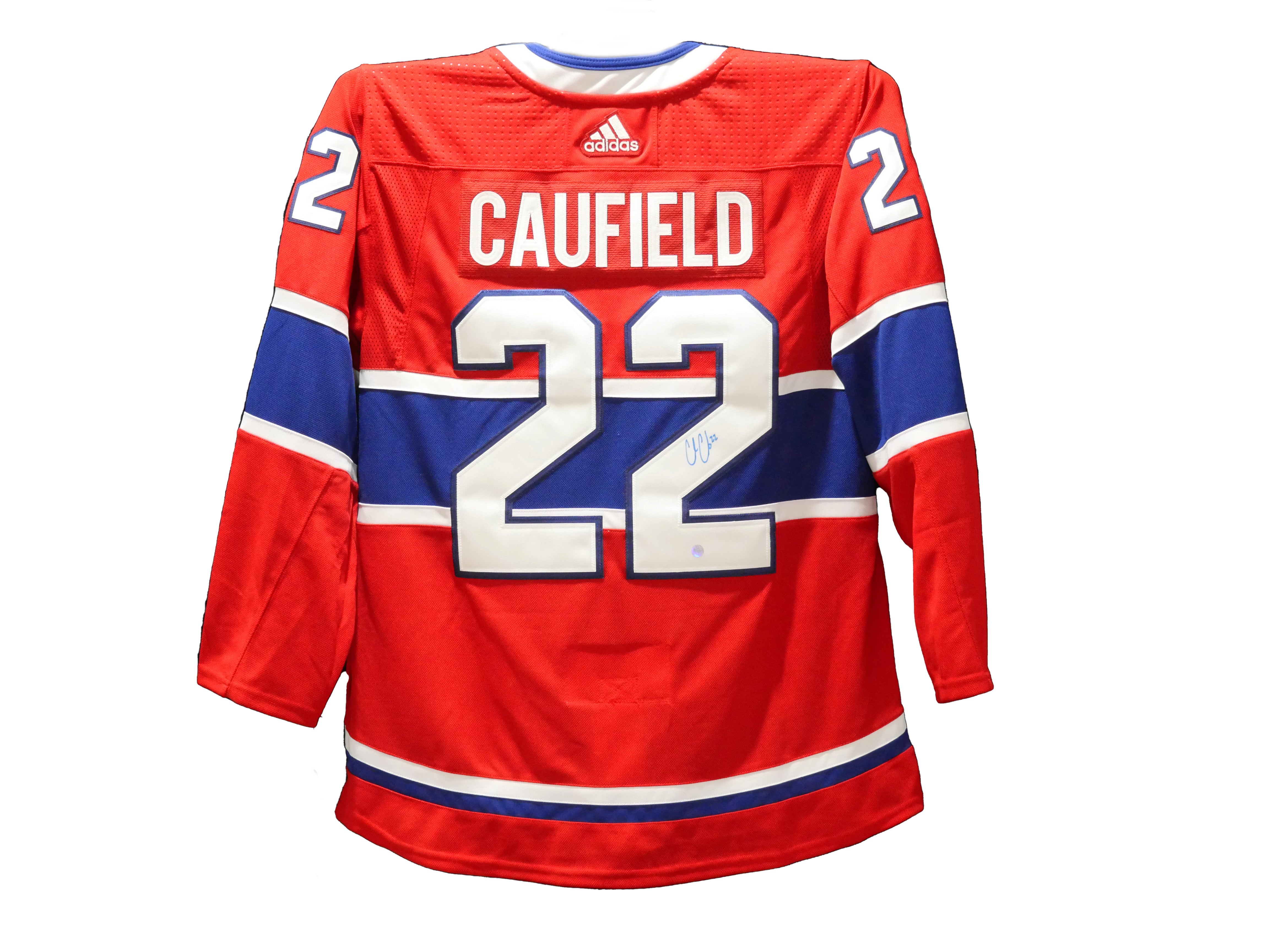 Cole Caufield Authentic Autographed Montreal Canadiens Home Jersey