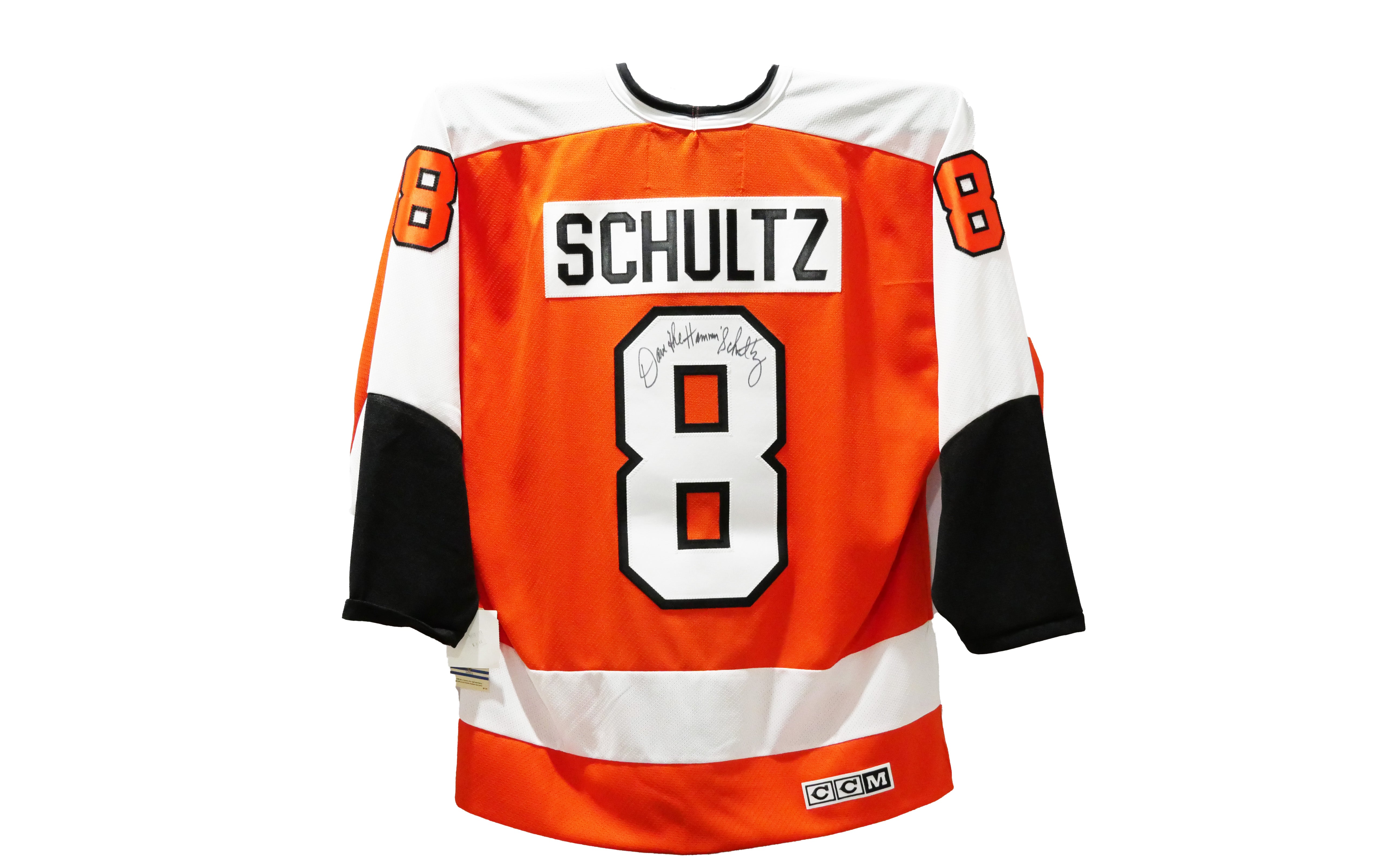 Dave Schultz Authentic Autographed Philadelphia Flyers Home Jersey