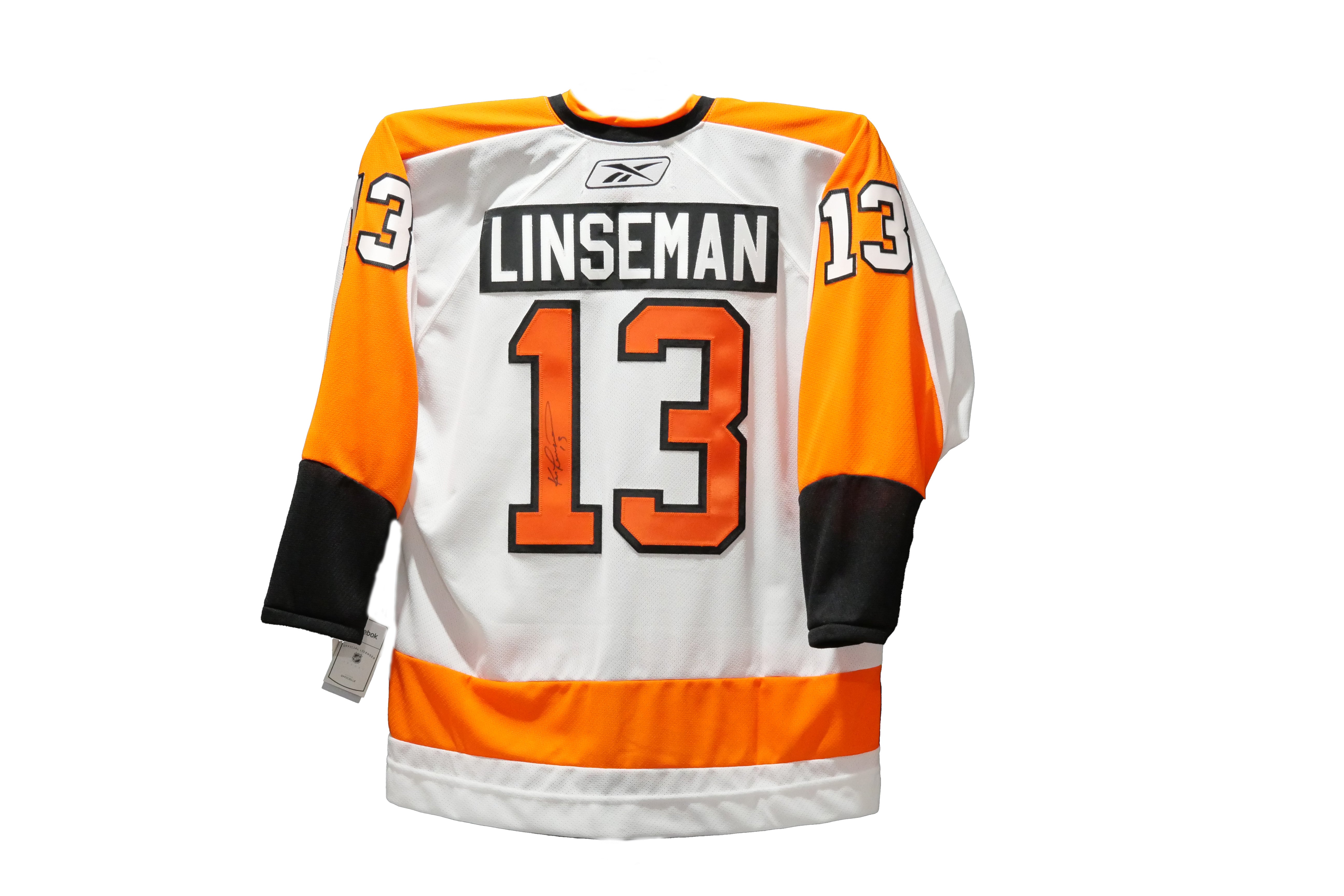 Ken Linseman Authentic Autographed Philadelphia Flyers Away Jersey