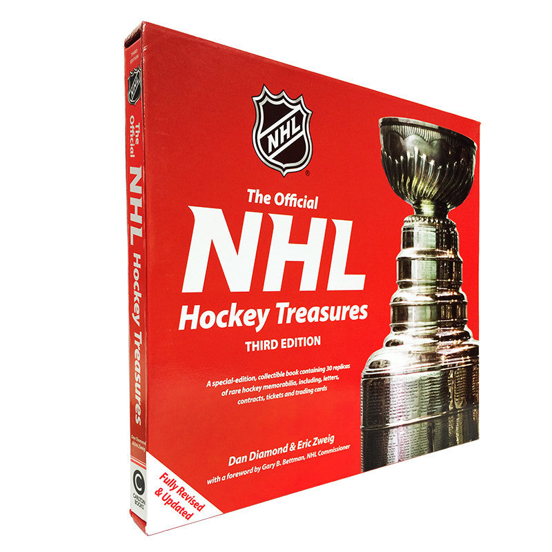 Paul Henderson Signed "The Official NHL Hockey Treasures" Collectible Book - Heritage Hockey™
