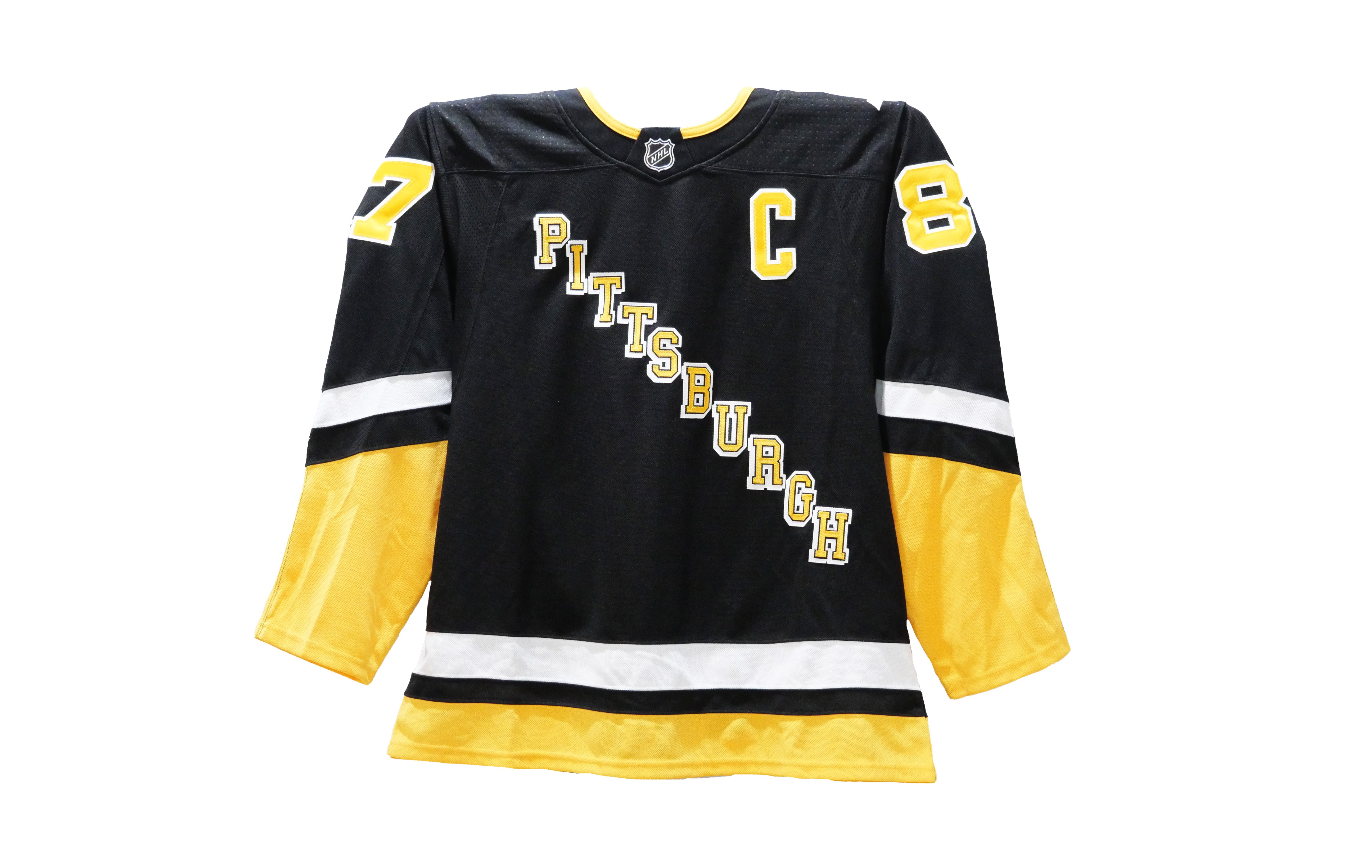 Sidney Crosby Authentic Autographed Pittsburgh Penguins Alternate Jersey