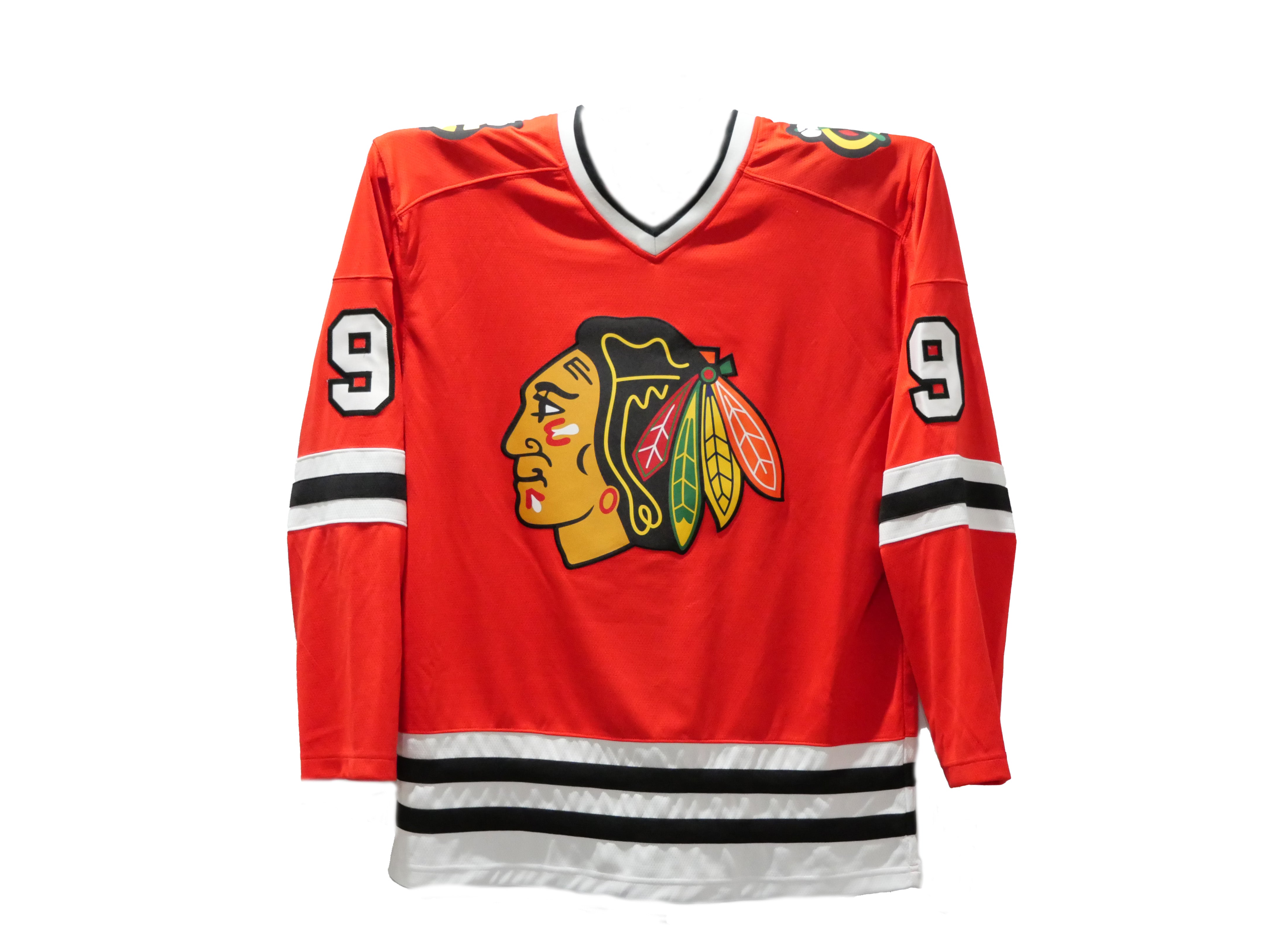Bobby Hull Authentic Autographed Chicago Blackhawks Home Jersey