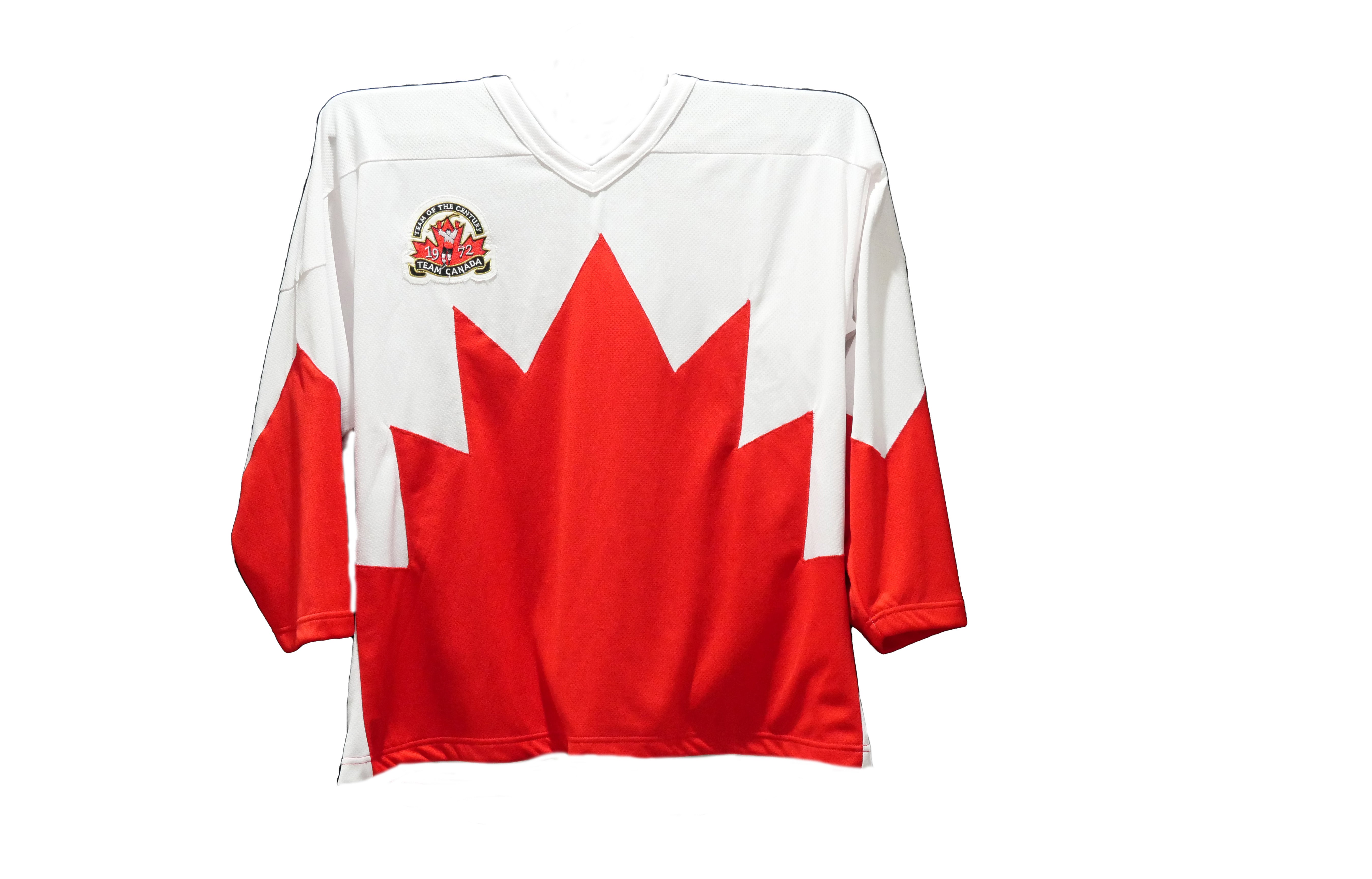 Dennis Hull Authentic Autographed Team Canada 1972 White Jersey