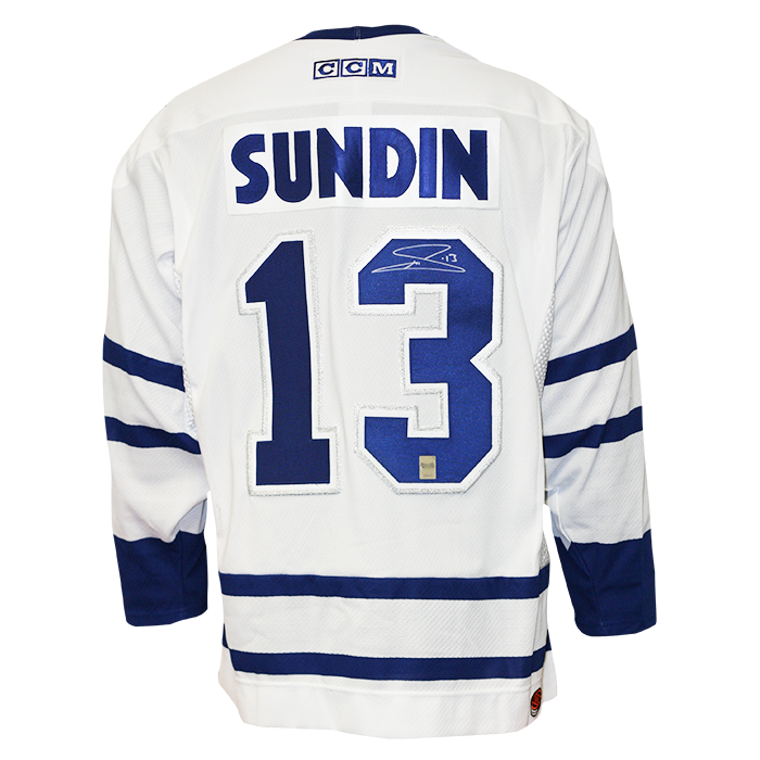 Mats Sundin Signed Toronto Maple Leafs Jersey - Heritage Hockey™