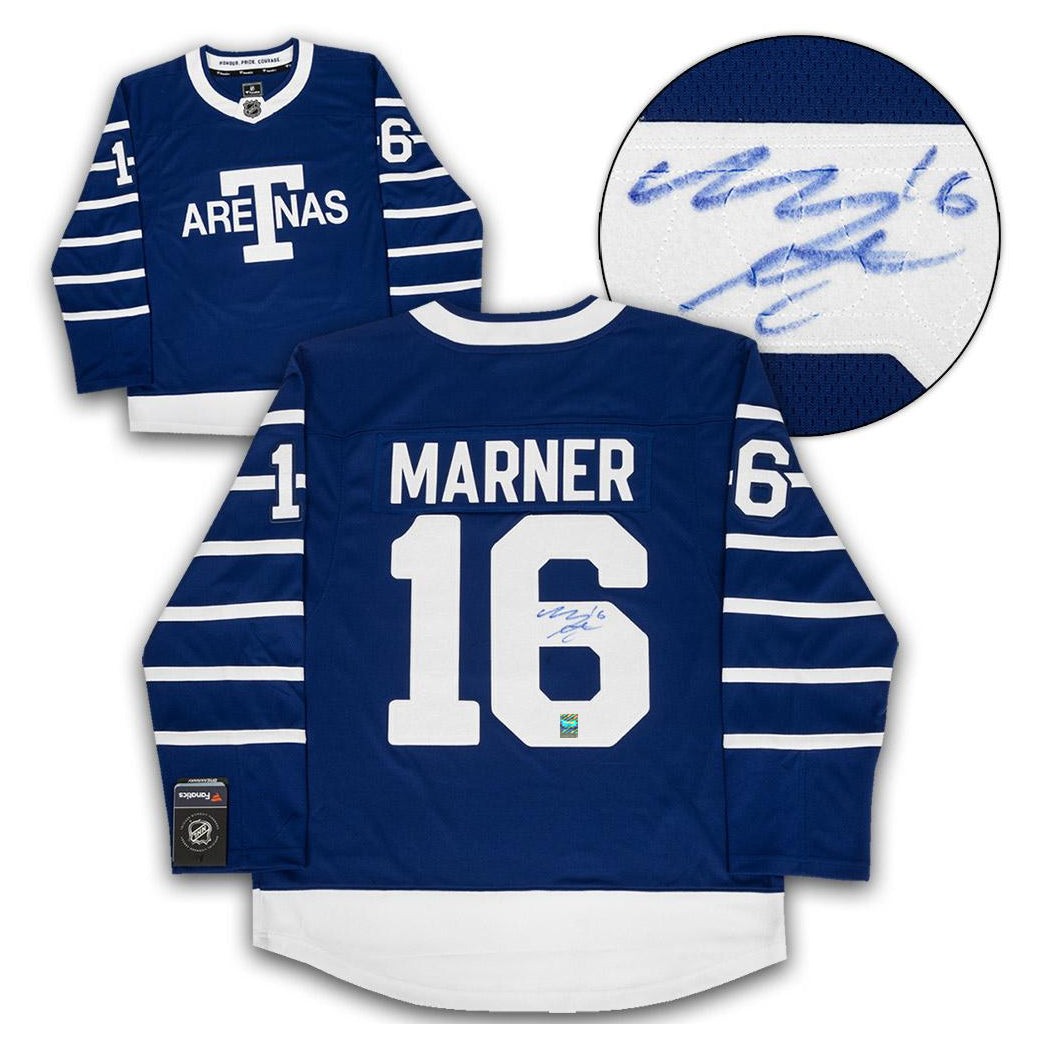 Mitch Marner Signed Toronto Maple Leafs Arenas Jersey - Heritage Hockey™