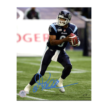 Damon Allen Autographed Toronto Argonauts 8x10 Photo