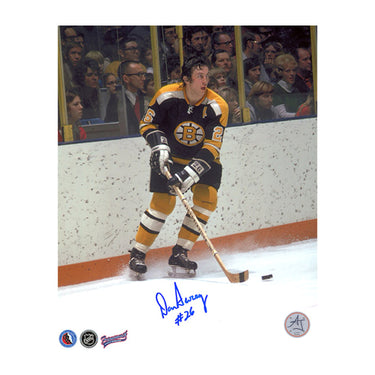 Don Awrey Autographed Boston Bruins 8x10 Photo