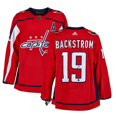 Nicklas Backstrom Autographed Washington Capitals adidas Jersey