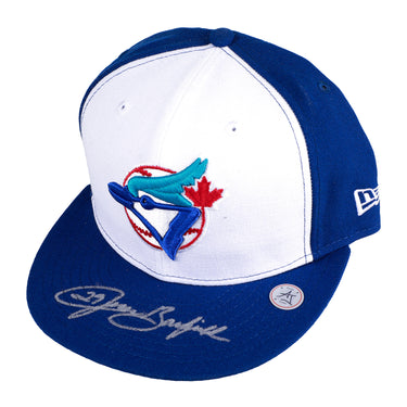 Jesse Barfield Autographed Toronto Blue Jays Retro New Era Baseball Cap