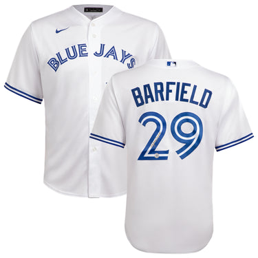 Jesse Barfield Autographed Toronto Blue Jays White Nike Jersey