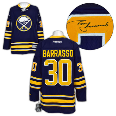 Tom Barrasso Buffalo Sabres Autographed Reebok Jersey