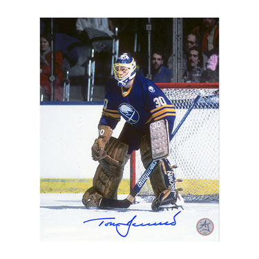 Tom Barrasso Buffalo Sabres Autographed Goalie 8x10 Photo