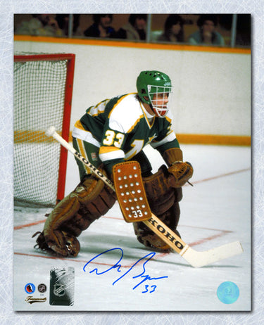 Don Beaupre Minnesota North Stars Autographed Goalie 8x10 Photo