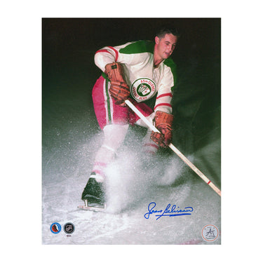 Jean Beliveau Quebec Aces Autographed 8x10 Photo