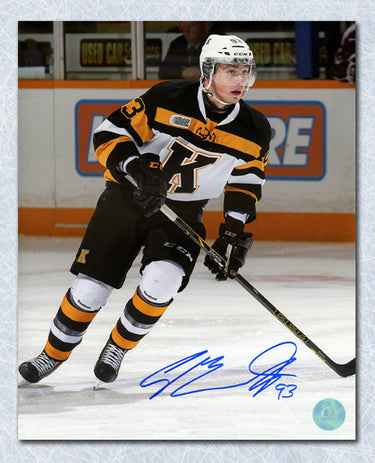 Sam Bennett Autographed Kingston Frontenacs 8x10 Photo