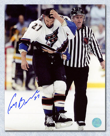 Craig Berube Autographed Washington Capitals 8x10 Photo