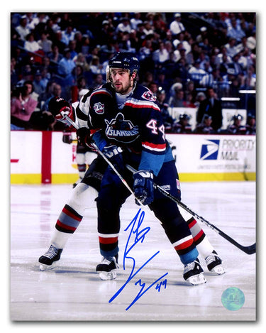 Todd Bertuzzi Autographed New York Islanders 8x10 Photo