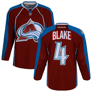 Rob Blake Signed Colorado Avalanche Vintage Reebok Jersey