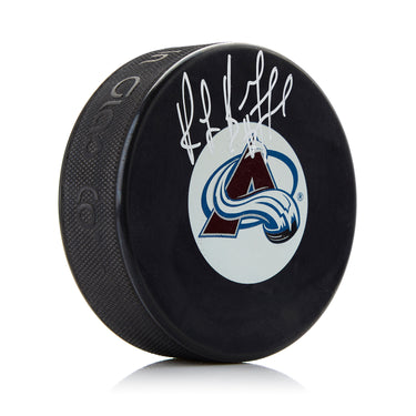 Ray Bourque Colorado Avalanche Autographed Hockey Puck