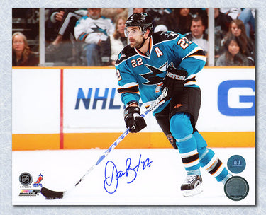 Dan Boyle Signed San Jose Sharks 8x10 Photo