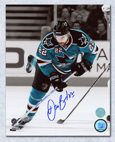 Dan Boyle Autographed San Jose Sharks 8x10 Photo