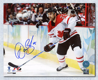 Dan Boyle Signed Team Canada 8x10 Photo