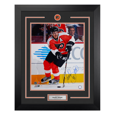 Daniel Briere Autographed Philadelphia Flyers Playmaker 26x32 Frame