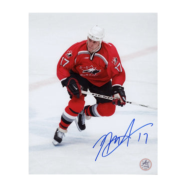 Rod Brind'Amour Signed Team Canada 1998 Olympic Hockey 8x10 Photo