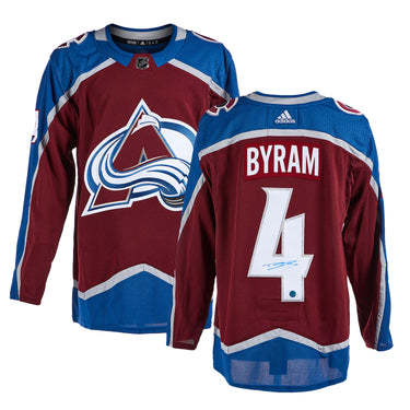 Bowen Byram Autographed Colorado Avalanche adidas Jersey