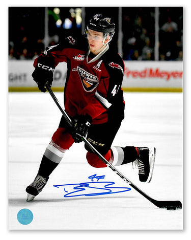Bowen Byram Autographed Vancouver Giants 8x10 Photo