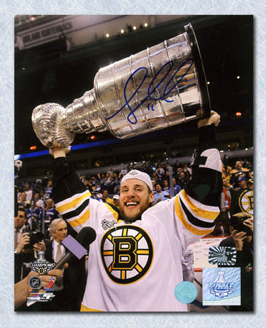 Greg Campbell Autographed Boston Bruins 8x10 Photo