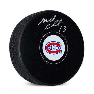 Mike Cammalleri Autographed Montreal Canadiens Hockey Puck