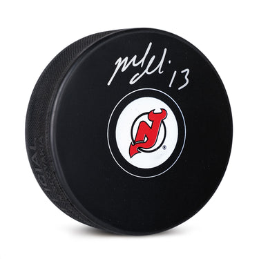 Mike Cammalleri Autographed New Jersey Devils Hockey Puck