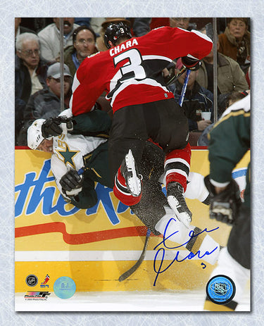 Zdeno Chara Autographed Ottawa Senators 8x10 Photo