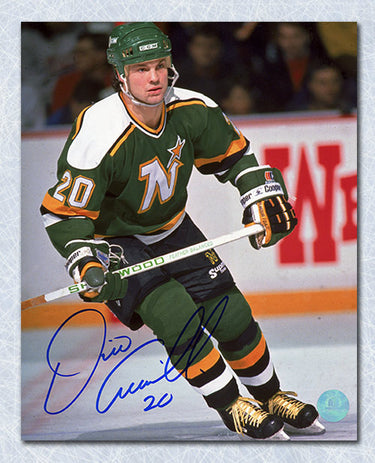 Dino Ciccarelli Autographed Minnesota North Stars 8x10 Photo