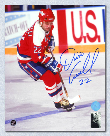 Dino Ciccarelli Autographed Washington Capitals 8x10 Photo