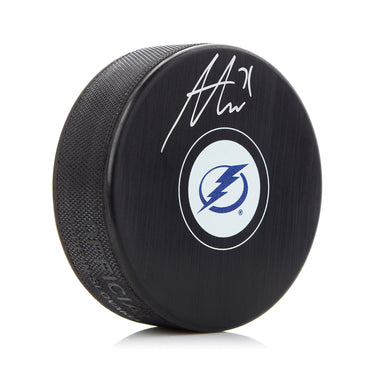 Anthony Cirelli Tampa Bay Lightning Autographed Hockey Puck