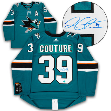 Logan Couture Autographed San Jose Sharks adidas Jersey