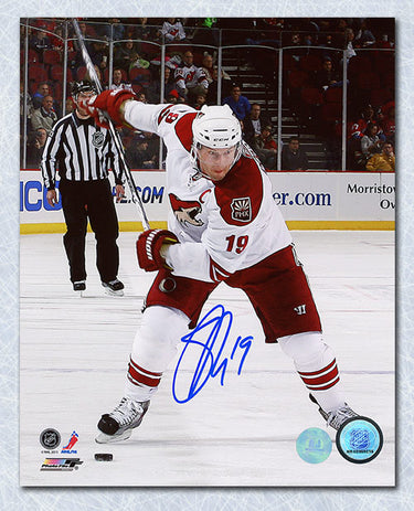 Shane Doan Autographed Arizona Coyotes Slapshot 8x10 Photo