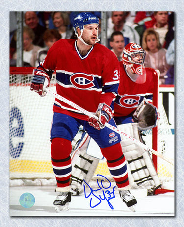 Donald Dufresne Autographed Montreal Canadiens 8x10 Photo