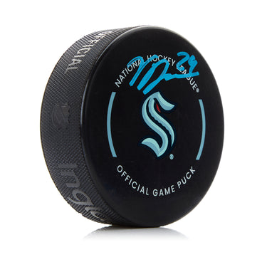 Vince Dunn Signed Seattle Kraken Official Game Puck