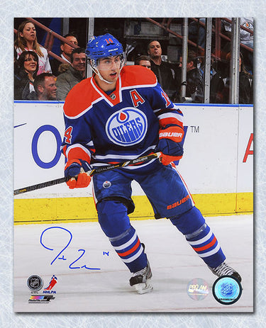 Jordan Eberle Autographed Edmonton Oilers 8x10 Photo