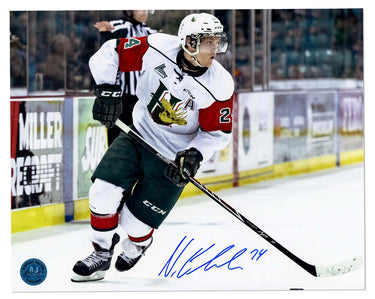 Nikolaj Ehlers Autographed Halifax Mooseheads 8x10 Photo