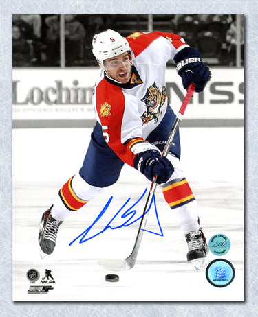 Aaron Ekblad Signed Florida Panthers Shooting 8x10 Photo