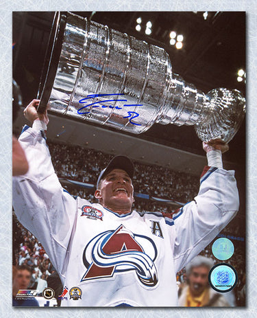 Adam Foote Autographed Colorado Avalanche 8x10 Photo